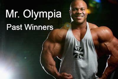 List of Mr. Olympia Winners: Past Champions history Since.